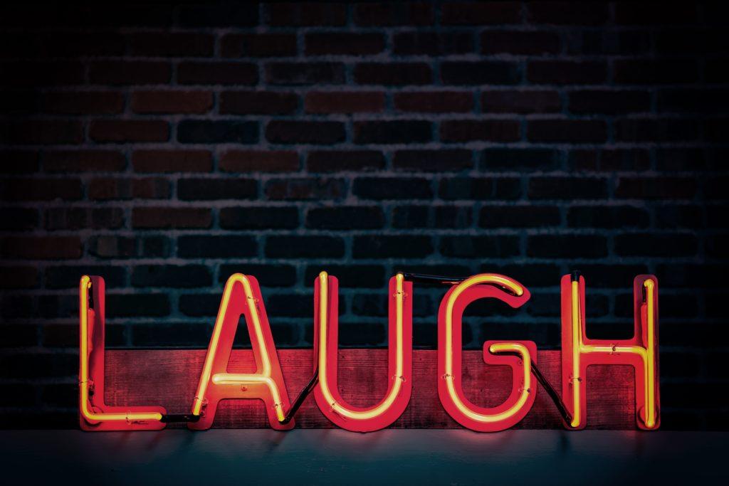 The power of laughter, humor in aging,